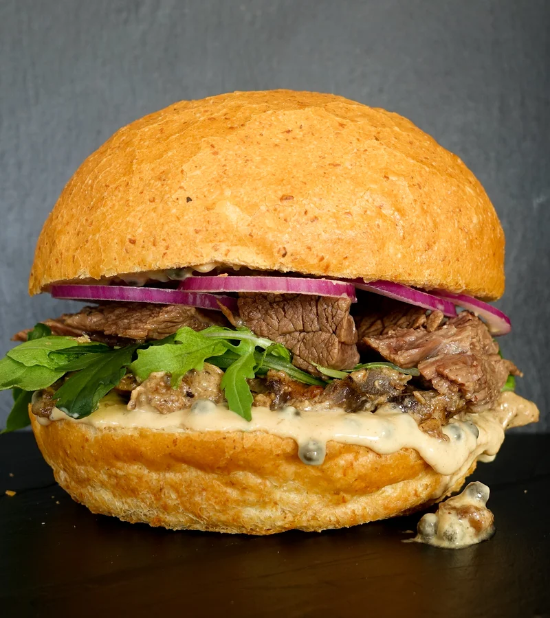 Burger au poivre