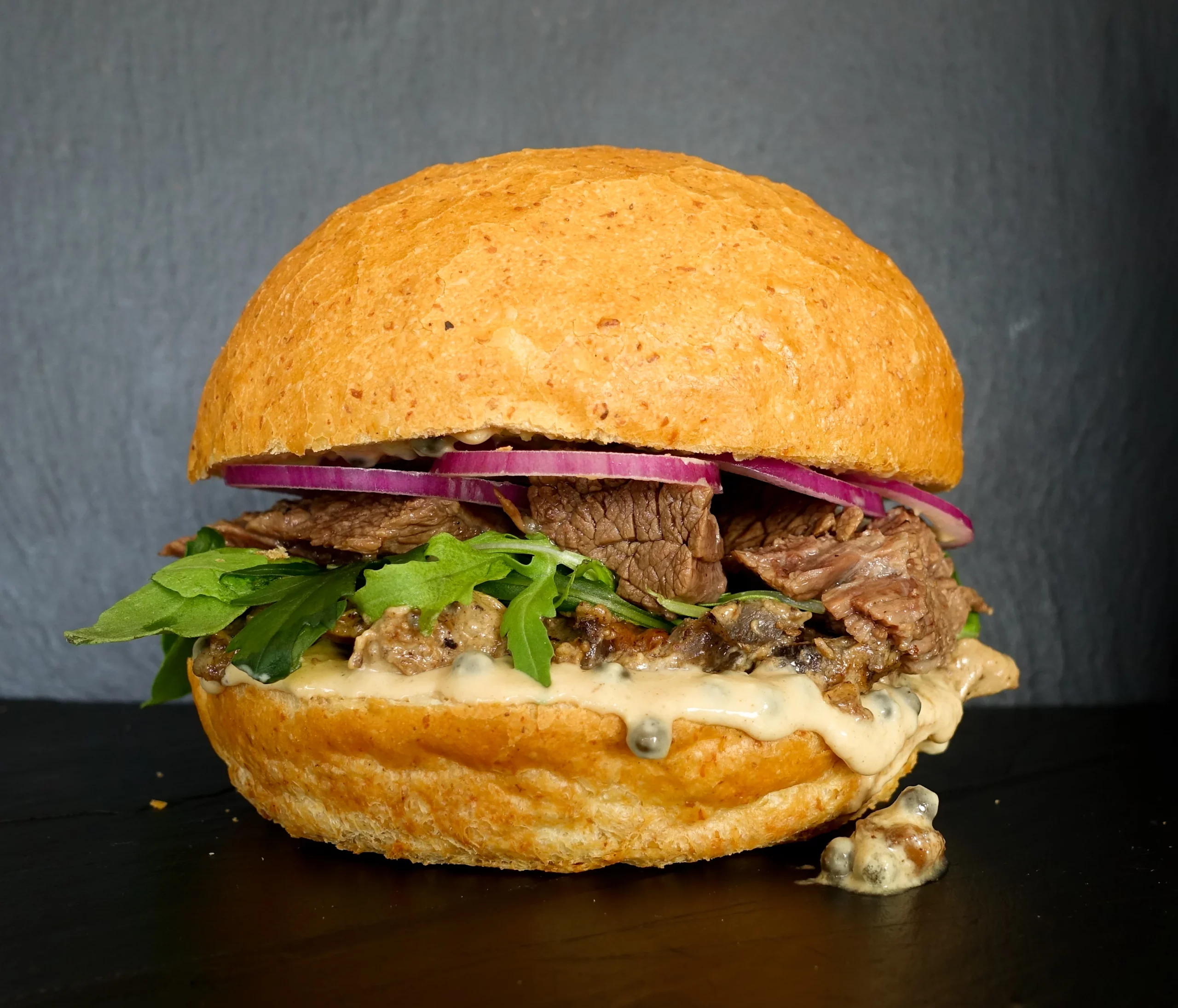 Burger au poivre de Madagascar